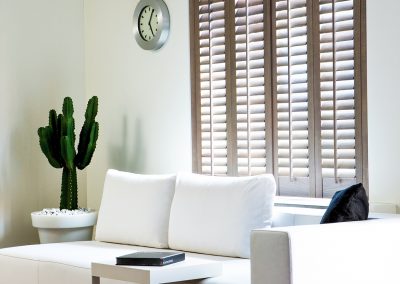 Living Room Plantation Shutters