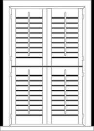Tier on Tier shutters brighton